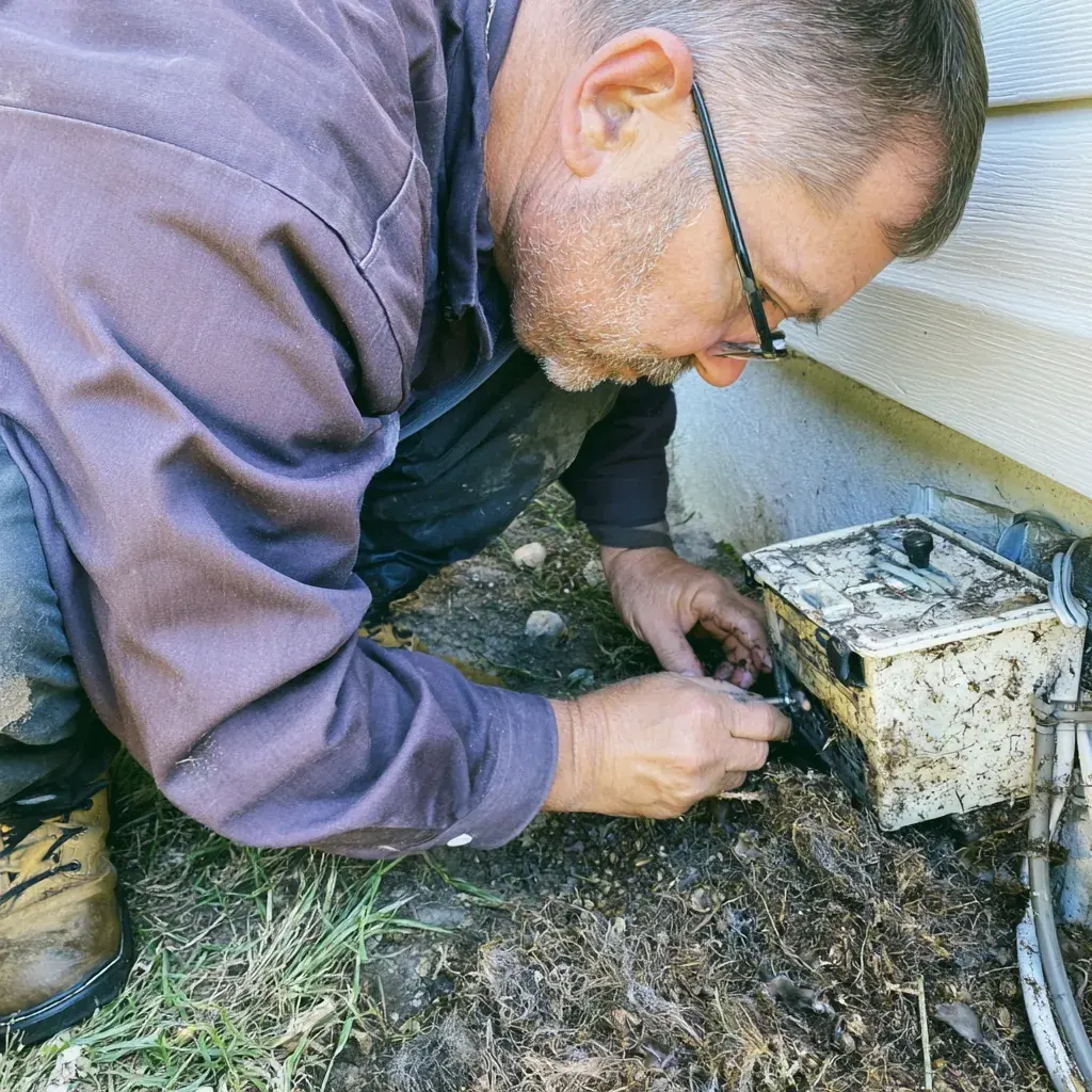 Trelona Termite Bait System termite inspection in Frederick, MD