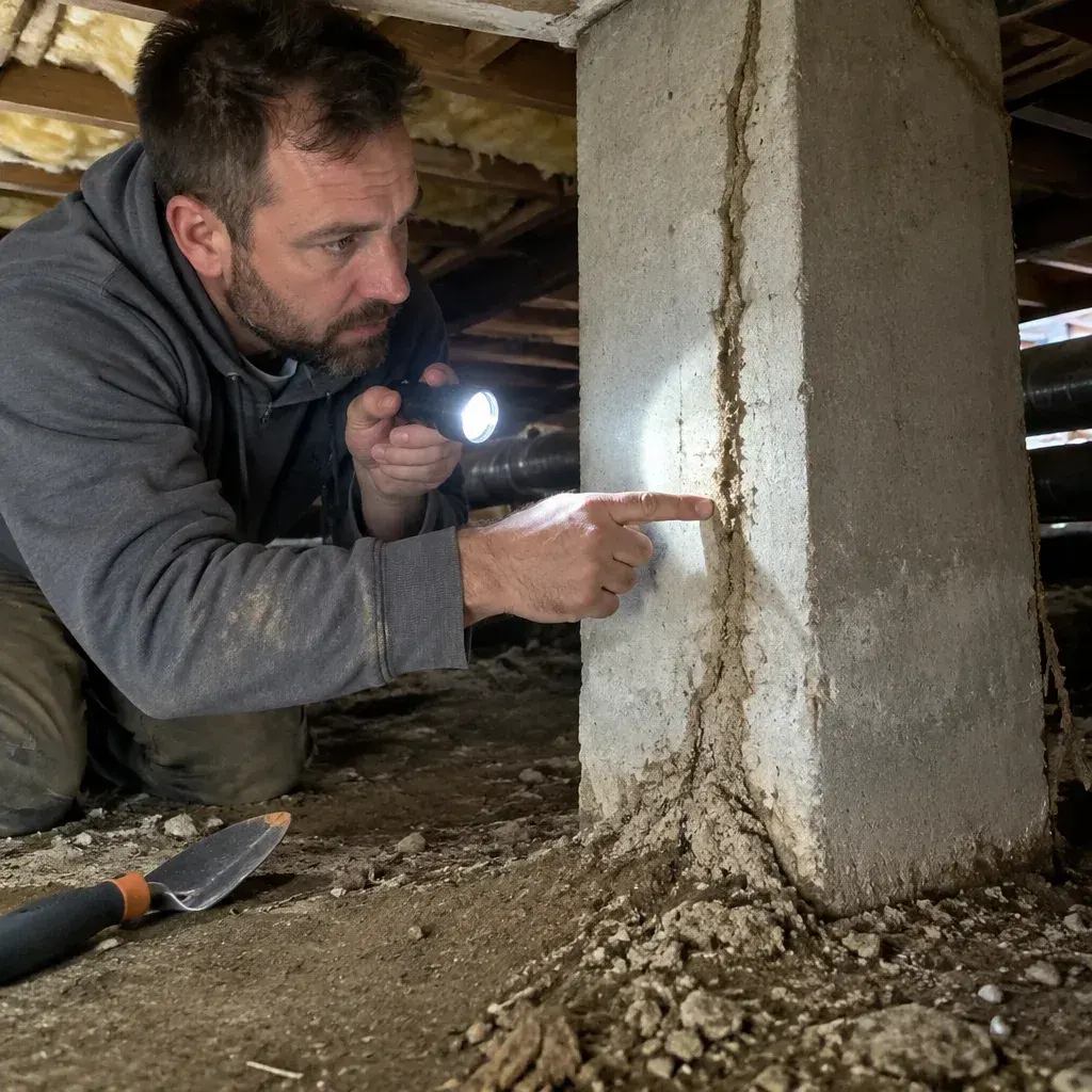 Termites in Crawl Spaces termite inspection in Frederick, MD